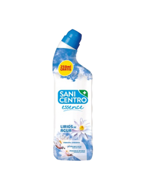 LIMPIADOR WC SANICENTRO ESSENCE LIRIO AGUA 750ML.