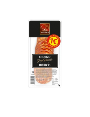 CHORIZO LONCHA IBERICO NAVIDUL 45GR. C/31329 (1€)