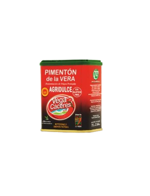 PIMENTON AGRIDULCE D.O.LA VERA LATA 75GR