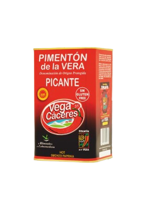 PIMENTON PICANTE D.O.LA VERA LATA 750 GR