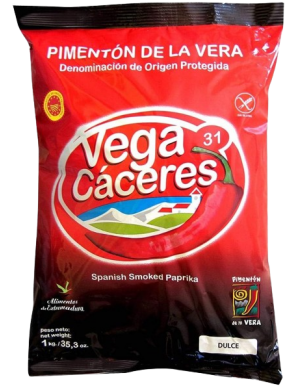 PIMENTON DULCE D.O.LA VERA BOLSA/1 KG