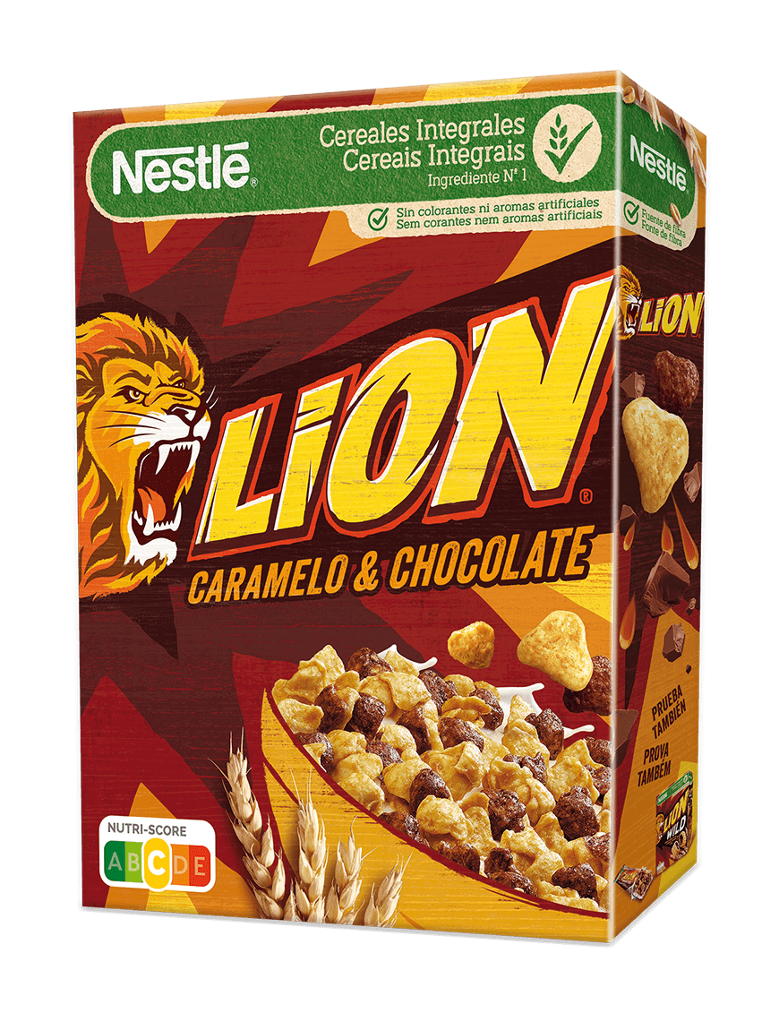 CEREAL NESTLE LION CARAMELO & CHOCOLATE P/400 GR