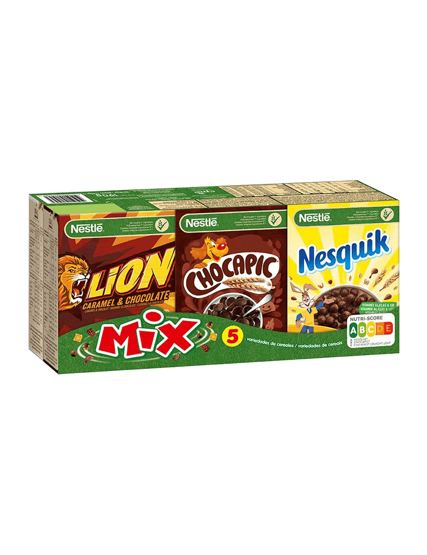 CEREAL NESTLE MIX 5 VARIEDADES 30GR PACK-6 UD