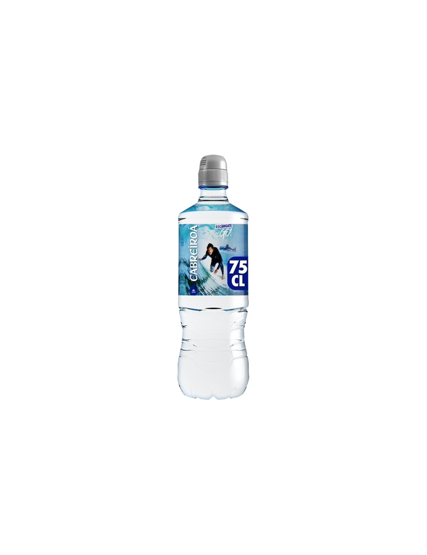 AGUA MINERAL CABREIROA  PET SPORT 75CL