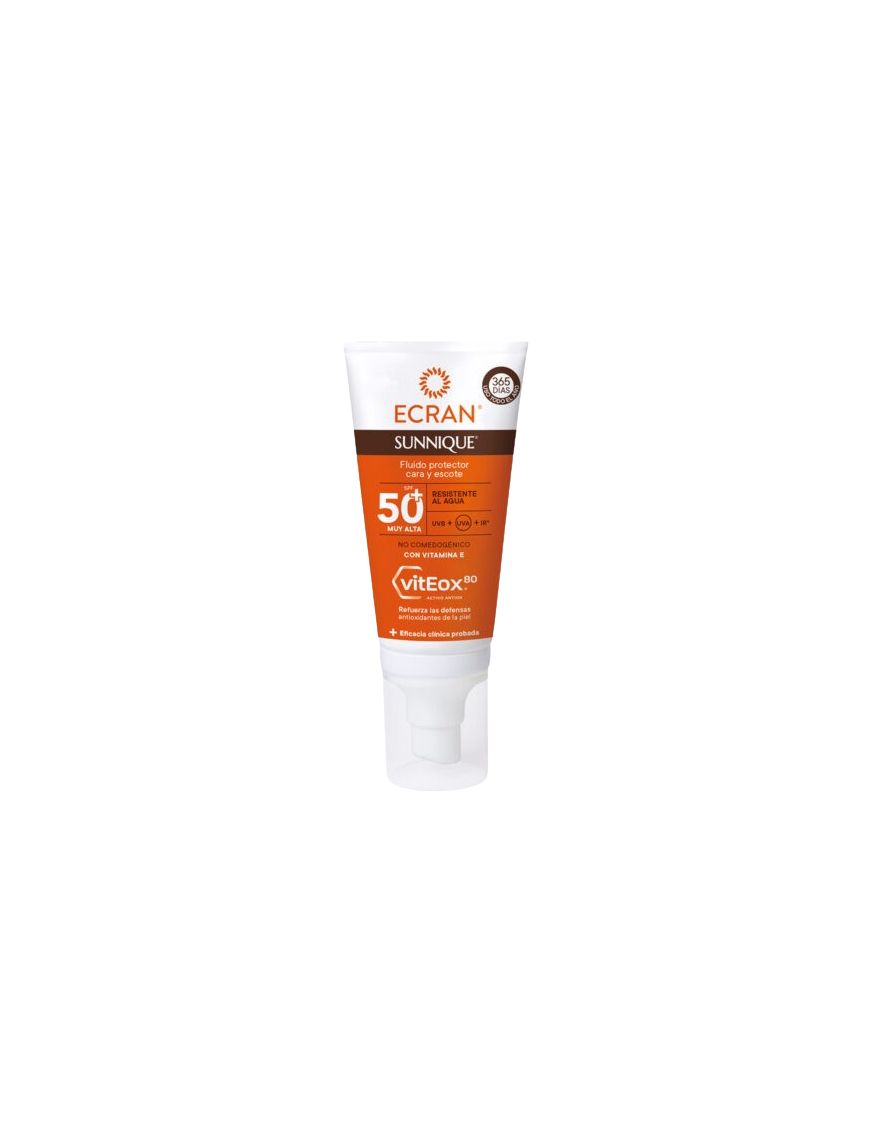 SOL BRONCEADOR ECRAN FACIAL F-50+ TUBO 50ML