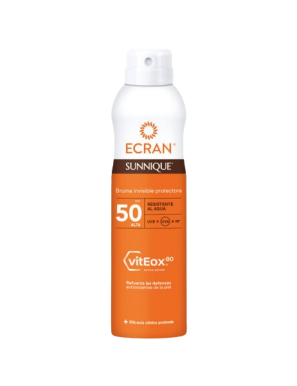 SOL BRONCEADOR ECRAN INVISIBLE F-50 AEROSO 250ML