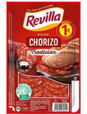 CHORIZO LONCHA TRADIC/REVILLA (1,1€) C/39071 B/65G