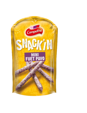 FUET MINI DE PAVO CAMPOFRIO BOLSA 50 GR