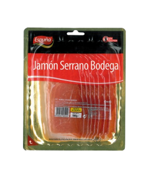 JAMON ESPUÑA C/5854 LONCHA EXTRAFINA B/100 GR