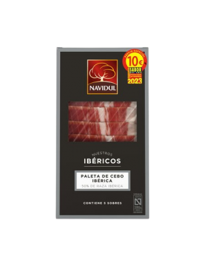 JAMON IB.CEBO 50% NAV.C/38324 E/4 SOBR.X 40GR(10€)