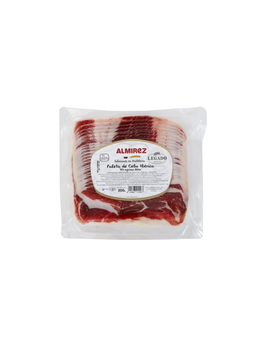 JAMON IBERICO LONCHAS POZO/ALM.C/12183 B/300.GR