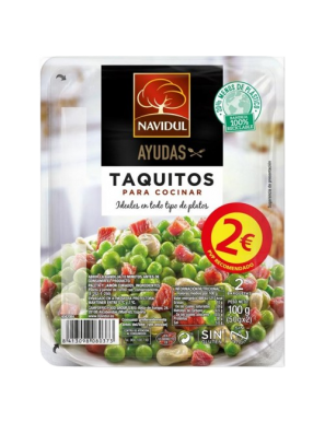 JAMON TAQUITOS NAVIDUL C/38837 EST/100 GR