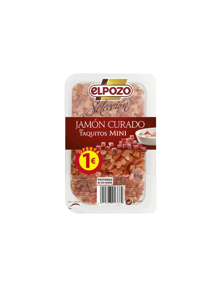 JAMON TAQUITOS POZO C/13437  B/65 GRS