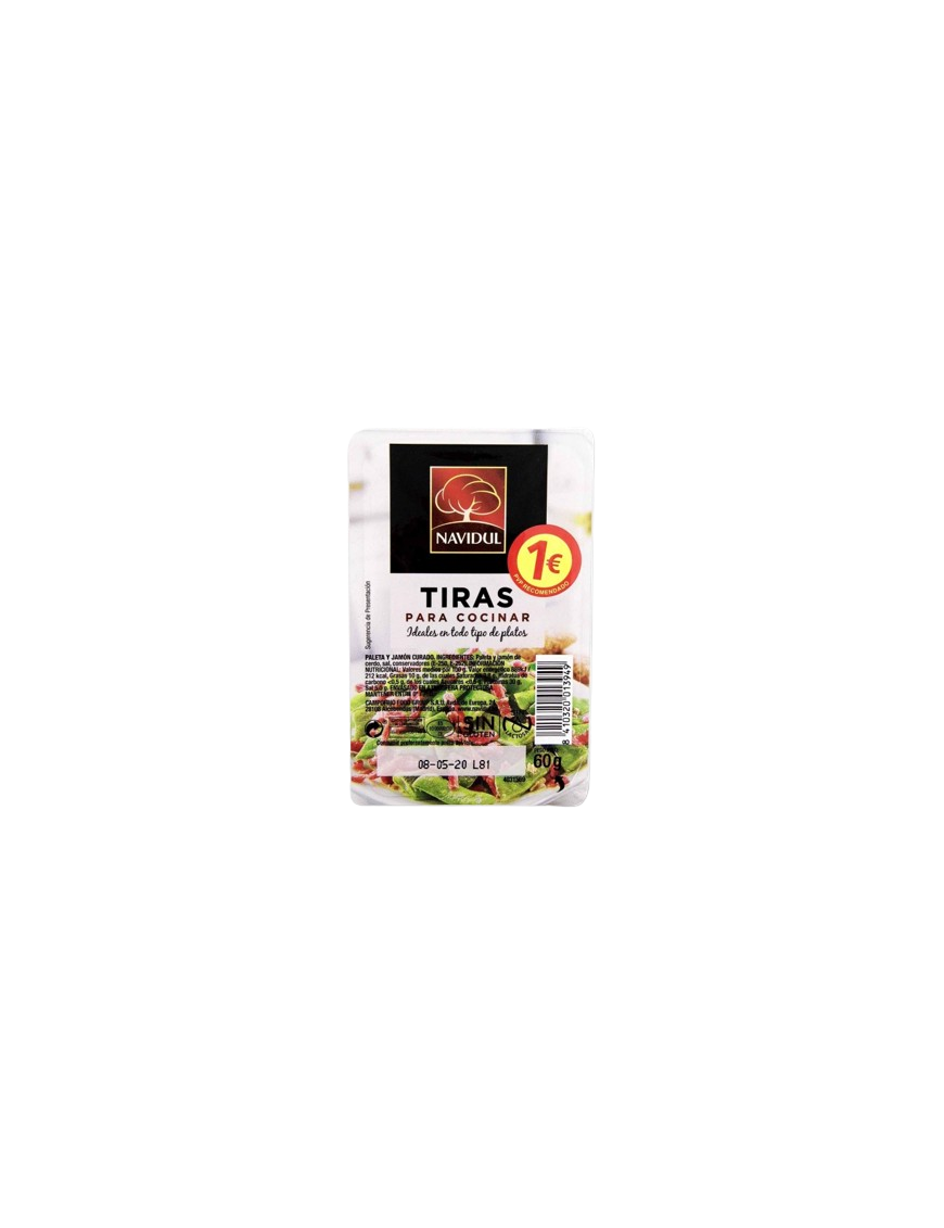 JAMON TIRAS NAVIDUL C/38835 (1€) EST/50 GR