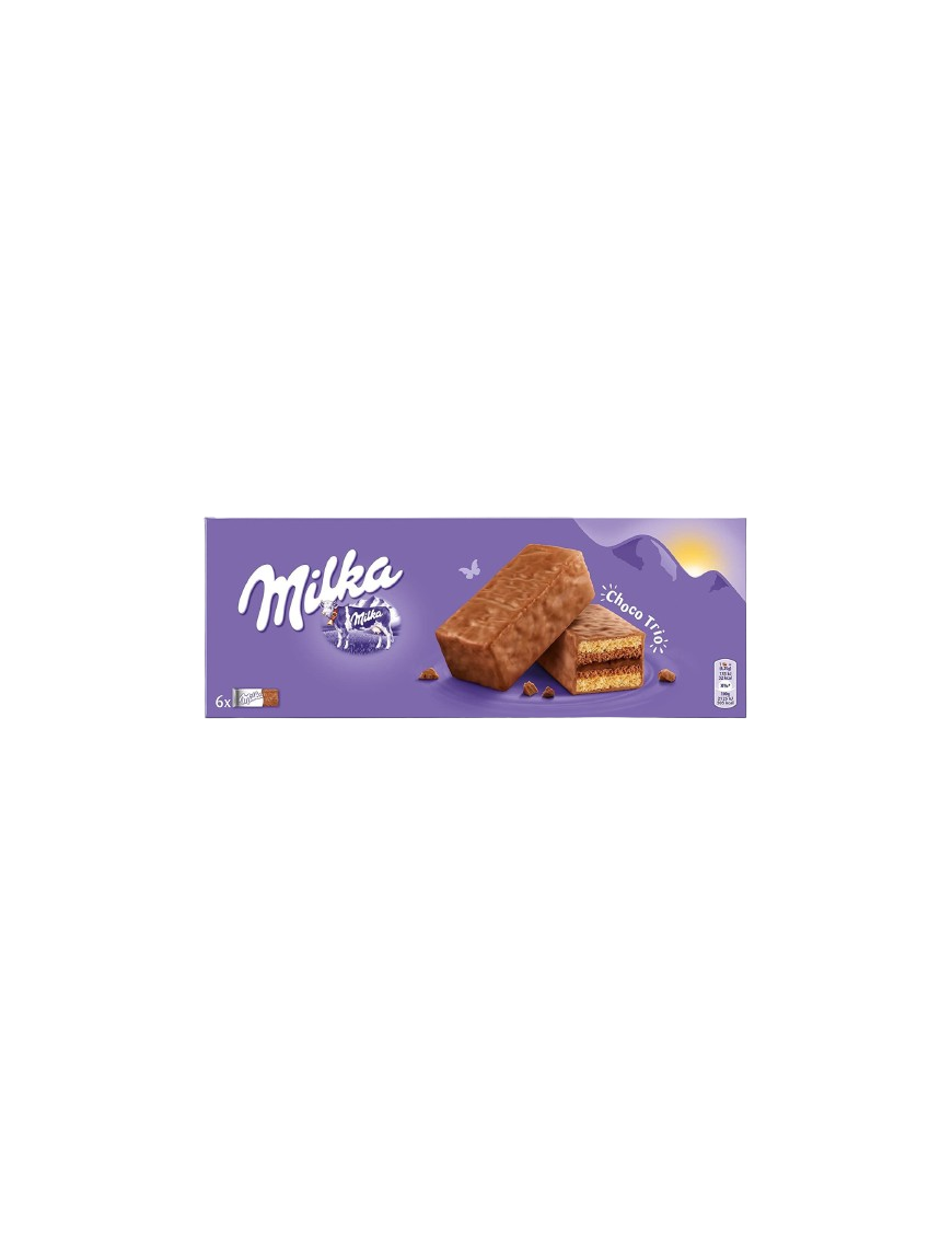 GALLETAS MILKA BIZCOCHO CHOCO TRIO B/150 GR