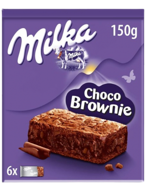 GALLETAS MILKA CHOCO BROWNIE P/6 UD