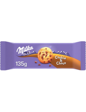 GALLETAS MILKA COOKIE & CHOCO P/135GR