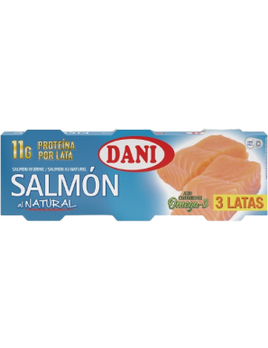 SALMON DANI AL NATURAL  PACK-3UD X 85GR