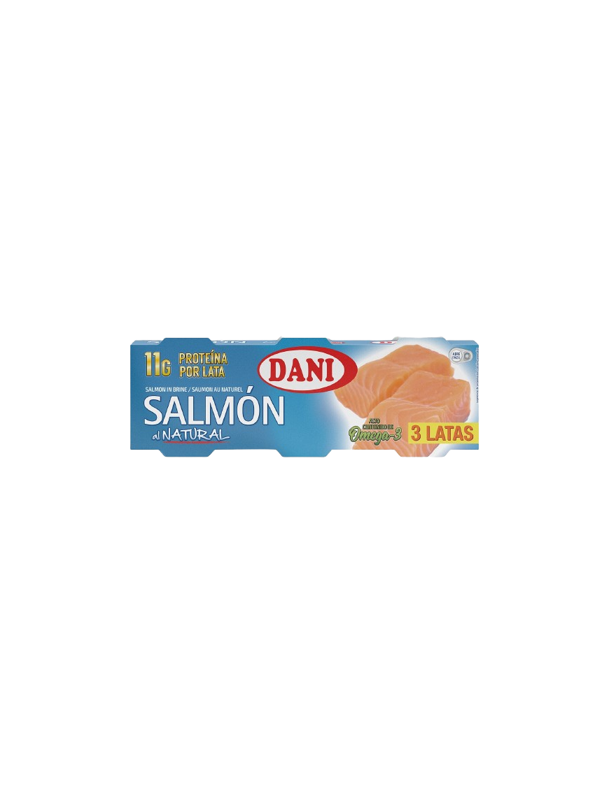 SALMON DANI AL NATURAL  PACK-3UD X 85GR