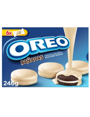 GALLETAS OREO BAÑADAS CHOCO BLANCO P/246 GR