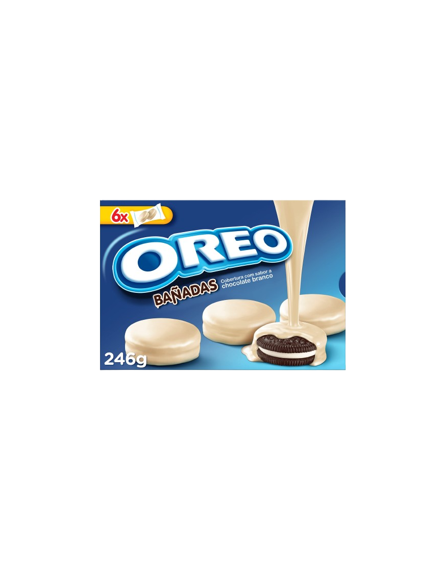 GALLETAS OREO BAÑADAS CHOCO BLANCO P/246 GR