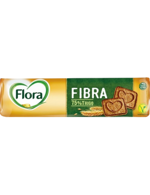 GALLETAS FLORA FIBRA 75% CEREAL B/185 GR