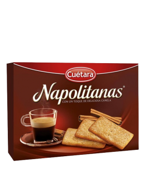 GALLETA CUETARA NAPOLITANAS  EST 213GR