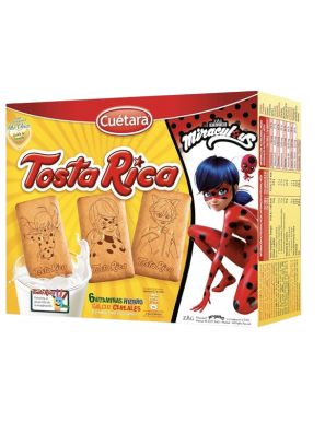 GALLETA CUETARA TOSTARICA CAJA 570 GR