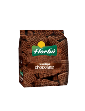 GALLETAS FLORBU CASTELLANAS CHOCOLATE B/150 GR