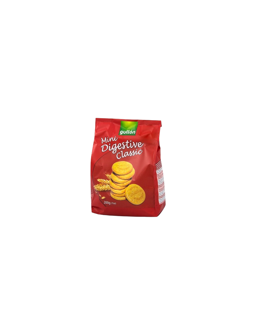 GALLETAS GULLON DIGESTIVE MINI CLASICAS B/200 GR