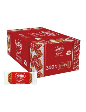 GALLETAS LOTUS  PORCION CANELA CAJA-300.UD.