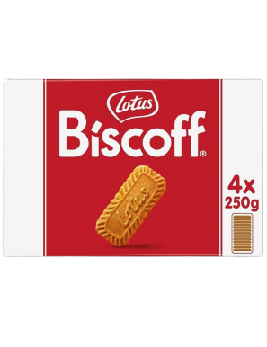 GALLETAS LOTUS BISCOFF CANELA 4X250 1.KG.