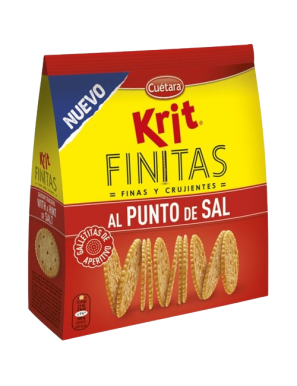 GALLETA CUETARA KRIT FINITAS PUNTO DE SAL B/125GR