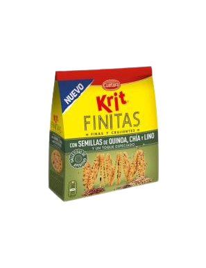 GALLETA CUETARA KRIT FINITAS SEMILLAS B/125GR