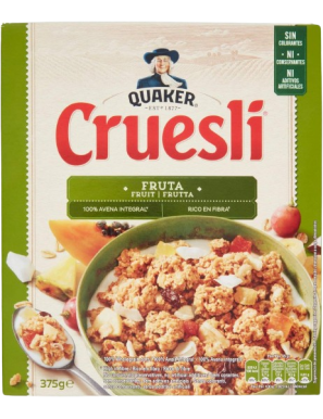 CEREALES CRUESLI FRUTA P/375 GR