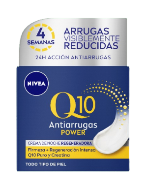 CREMA FACIAL NIVEA Q10 POWER NOCHE B/50 ML