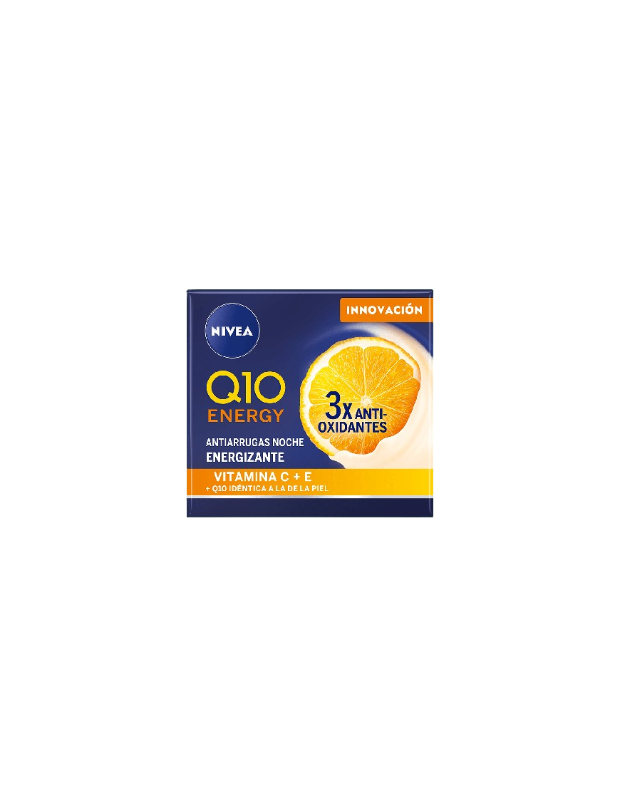 CREMA FACIAL NIVEA Q10 POW NOC VIT C B/50 ML