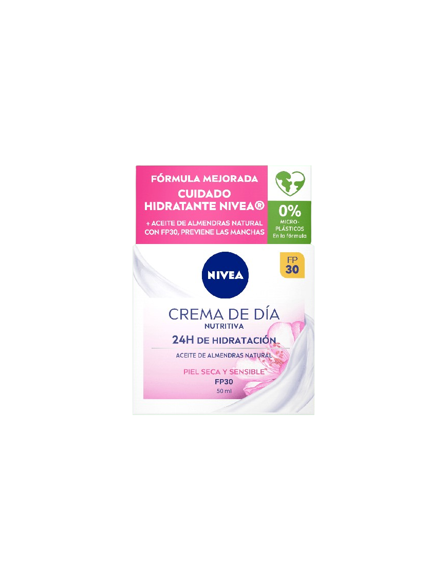 CREMA FACIAL NIVEA PIEL SECA DIA FP 30 T/50 ML