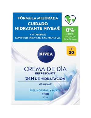 CREMA FACIAL NIVEA PIEL NORMAL DIA FP 30 T/50 ML