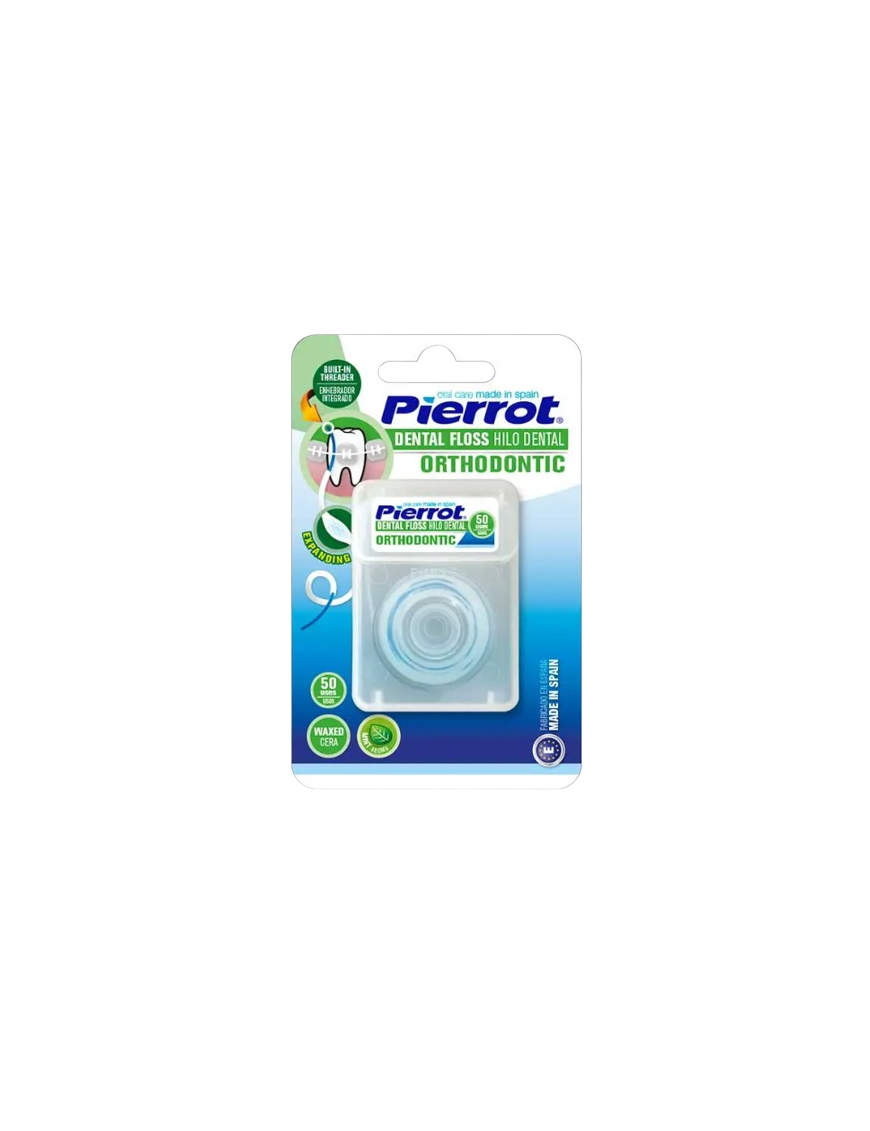 HILO DENTAL PIERROT ORTHODONTIC 50 USOS UNIDAD