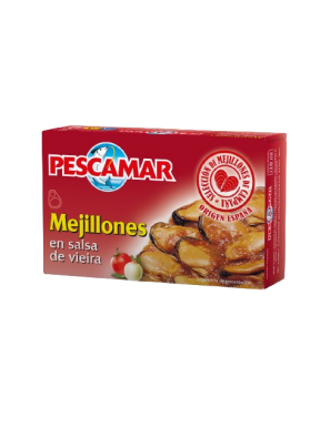 MEJILLONES SALSA VIEIRA PESCAMAR L/111 GR