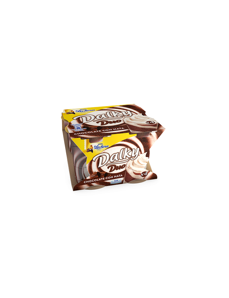 NESTLE DALKY DUO CHOCOLATE CON NATA P/4UD