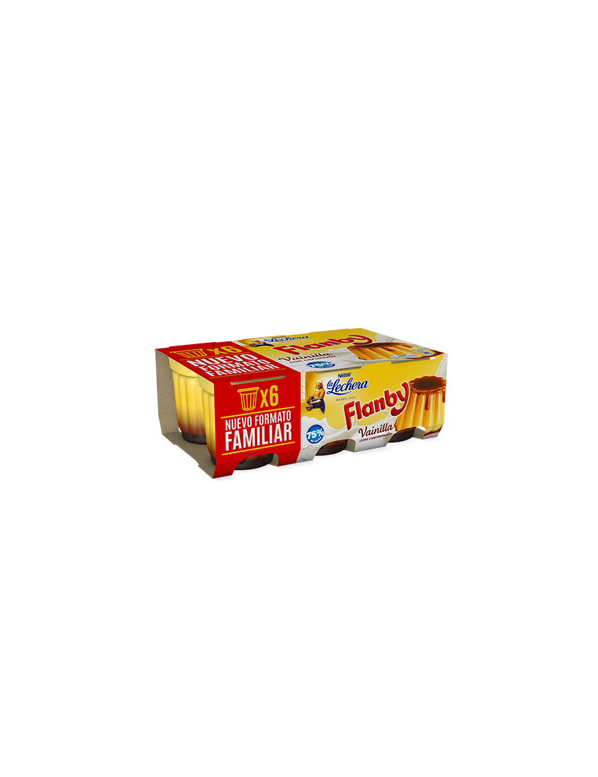 NESTLE FLAN C/CARAMELO LA LECHERA PACK/6U