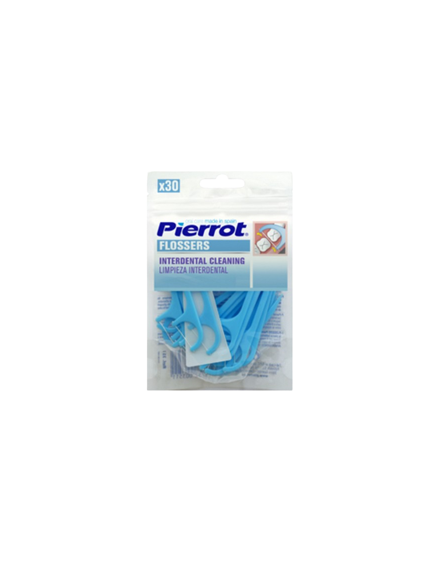 CEPILLO INTERDENTAL PIERROT FLOSSERS P/30 UD