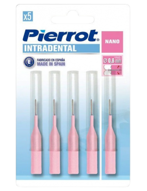 CEPILLO INTERDENTAL PIERROT NANO XS 0,08MM P/5UD