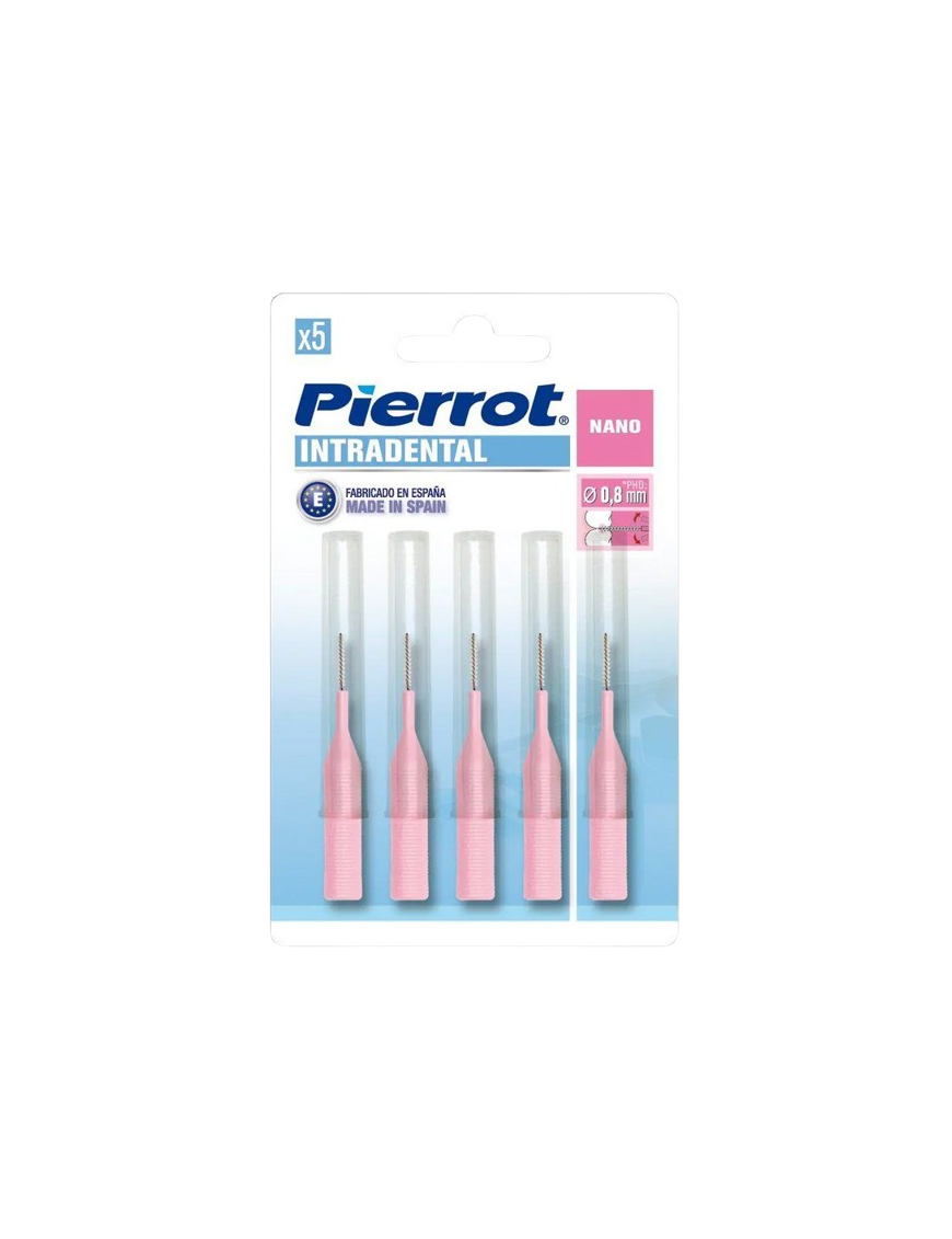 CEPILLO INTERDENTAL PIERROT NANO XS 0,08MM P/5UD