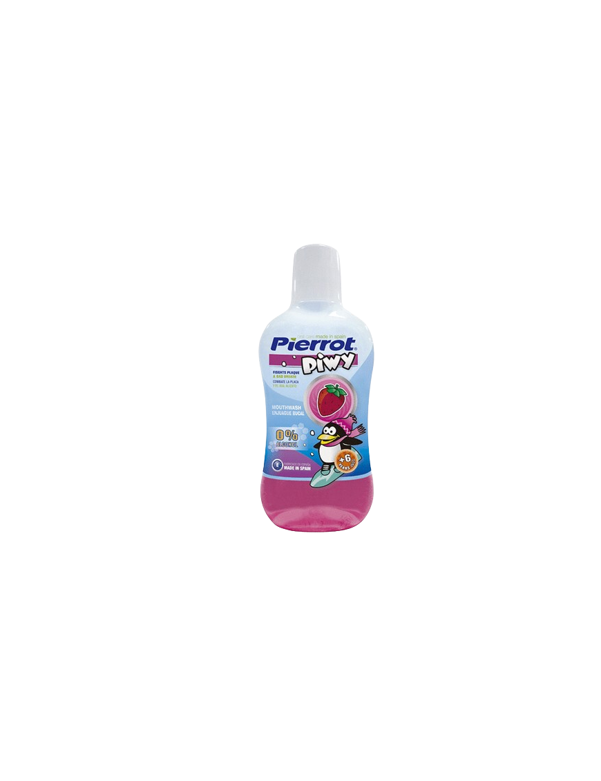 ENJUAGUE BUCAL PIERROT JUNIOR PIWI/FRESA B/500 ML