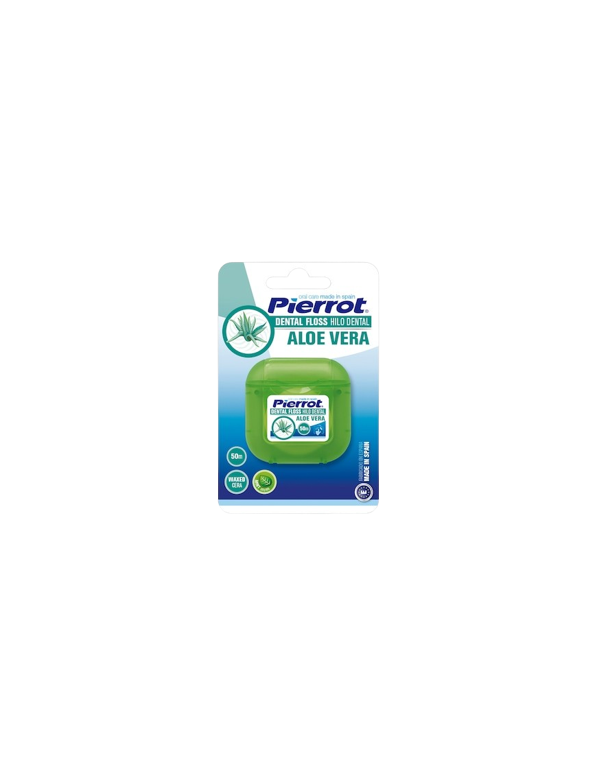 HILO DENTAL PIERROT ALOE VERA 50M UNIDAD