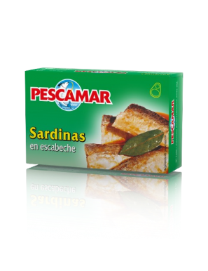 SARDINAS PESCAMAR ESCABECHE  L/115 GR