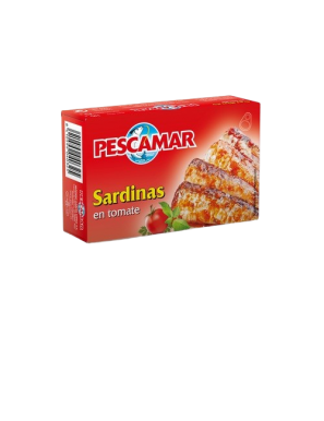 SARDINAS PESCAMAR TOMATE L/115 GR